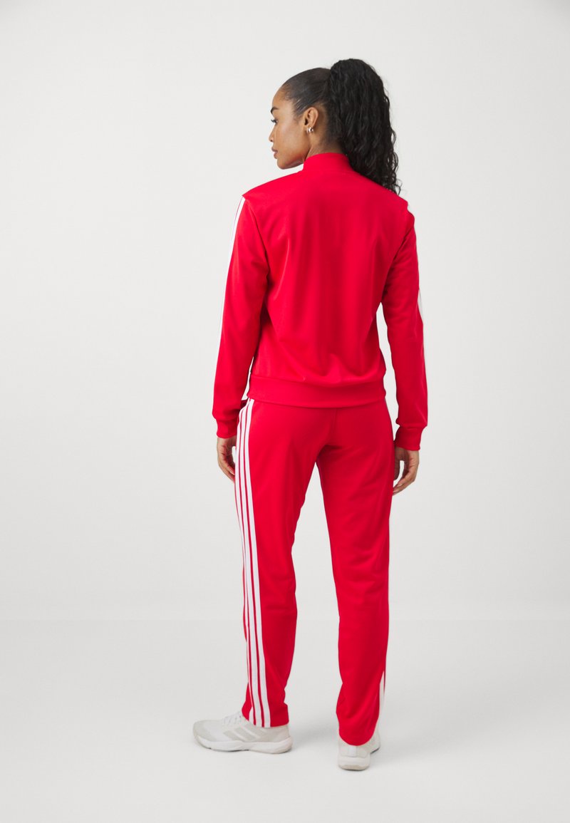 Red Tracksuit Adidas Track Set Womens Adidas Sportswear Track