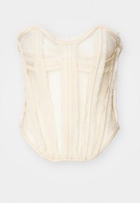 BONED CORSET - Bluse - nude