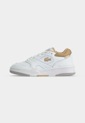 Lacoste, LINESHOT 124 - Αθλητικά παπούτσια - white/light brown