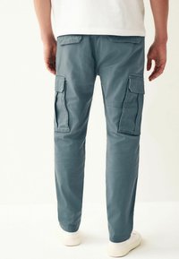 Next SLIM FIT STRETCH - Cargobroek - mottled blue