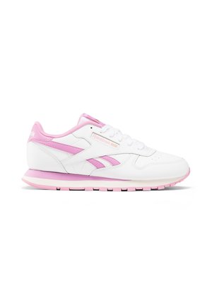 CLASSIC LEATHER - Road running shoes - cloud white jasmine pink chalk