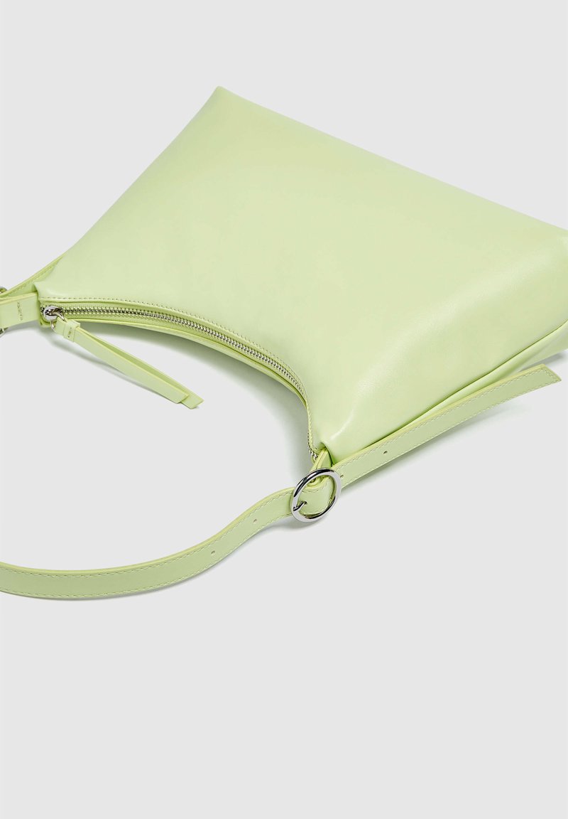 Damen Handtaschen | PULL&BEAR BUCKLED SHOULDER Handtasche light green/hellgrün - AS61776 Damen Handtaschen | PULL&BEAR BUCKLED SHOULDER Handtasche light green/hellgrün - AS61776