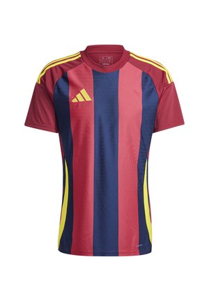FUSSBALL - TEAM STRIPED - Sports T-shirt - blaugelb