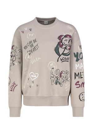 IM ALLOVERPRINT - Sweatshirt - middle beige