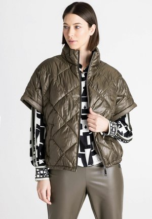TUZZI, DAMEN - Veste sans manches - dark olive