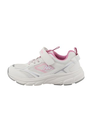 Baskets basses - white-silver-rose