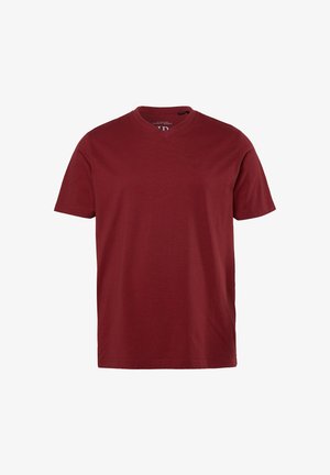 JP1880, T-shirt basic - rust brown