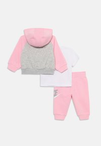 Nike Sportswear COLOR BLOCKED SET UNISEX - Survêtement - medium soft pink