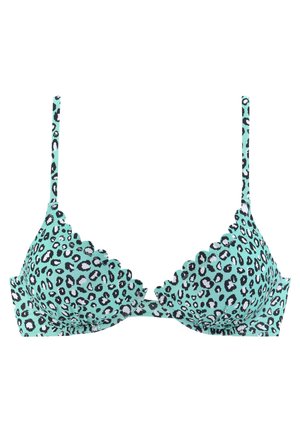 Bikini-Top - mint-bedruckt