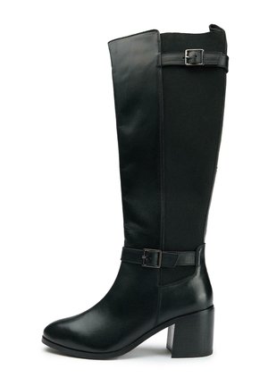 Over-the-knee boots - black