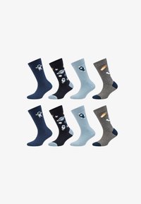 Niet geselecteerd, dark grey melange