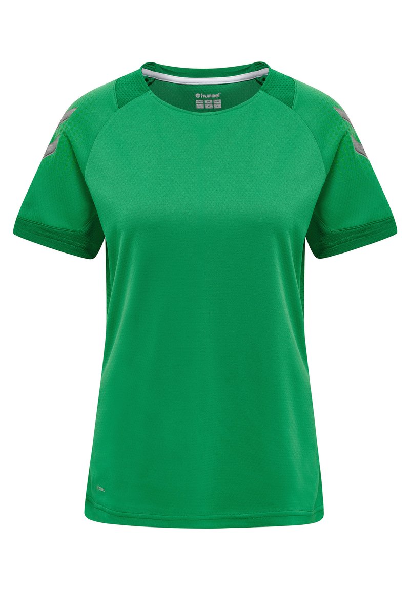 Hummel Sport T-shirt neongroen