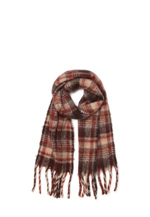 Sjaal - brown/red
