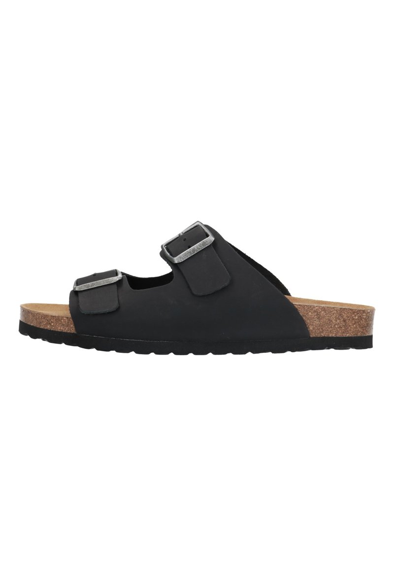 Herren Sandalen | sacha Pantolette flach black/schwarz - LD11259 Herren Sandalen | sacha Pantolette flach black/schwarz - LD11259