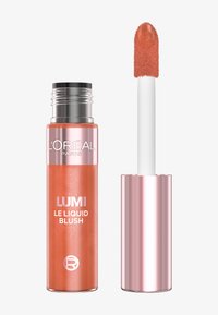 L'Oréal Paris - LUMI LE LIQUID BLUSH - Rouge - glowy warm peach Miniatyrbild 1