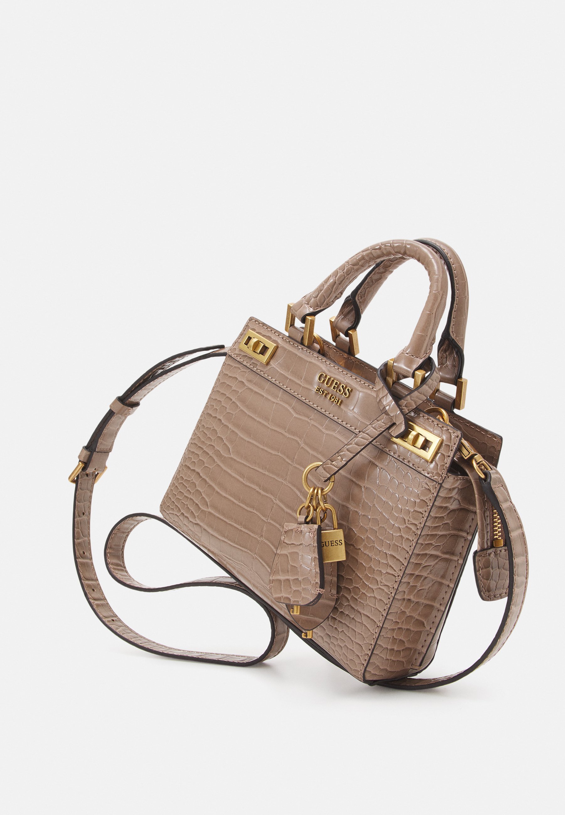 mini sac a main katey croco
