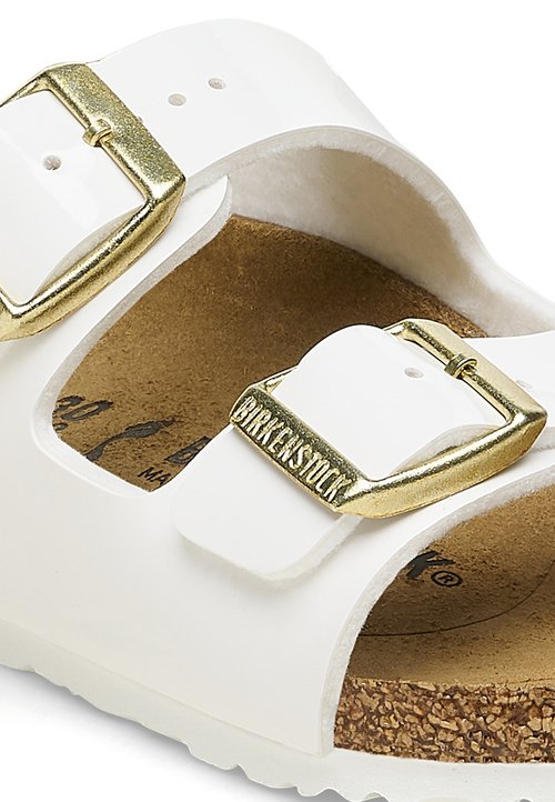 Birkenstock Sandalias planas - patent white — foto 5