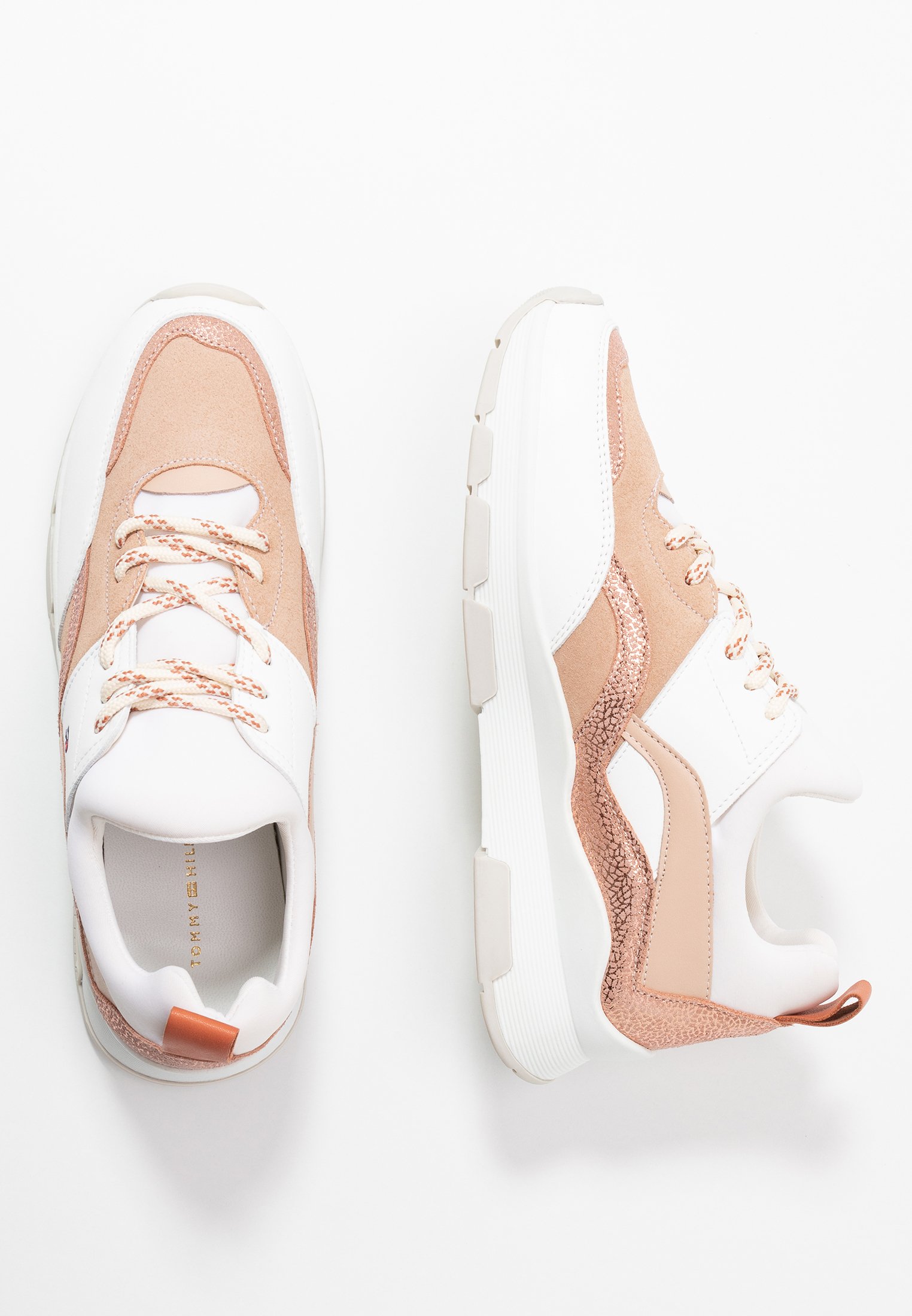 tommy hilfiger sporty chunky glitter trainers