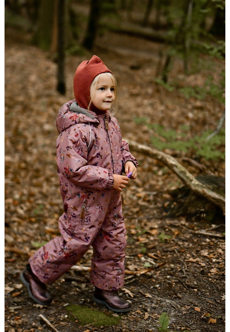 mikk-line FULLFACE SOLID WINDSTOP - Galvas lakats - apple butter