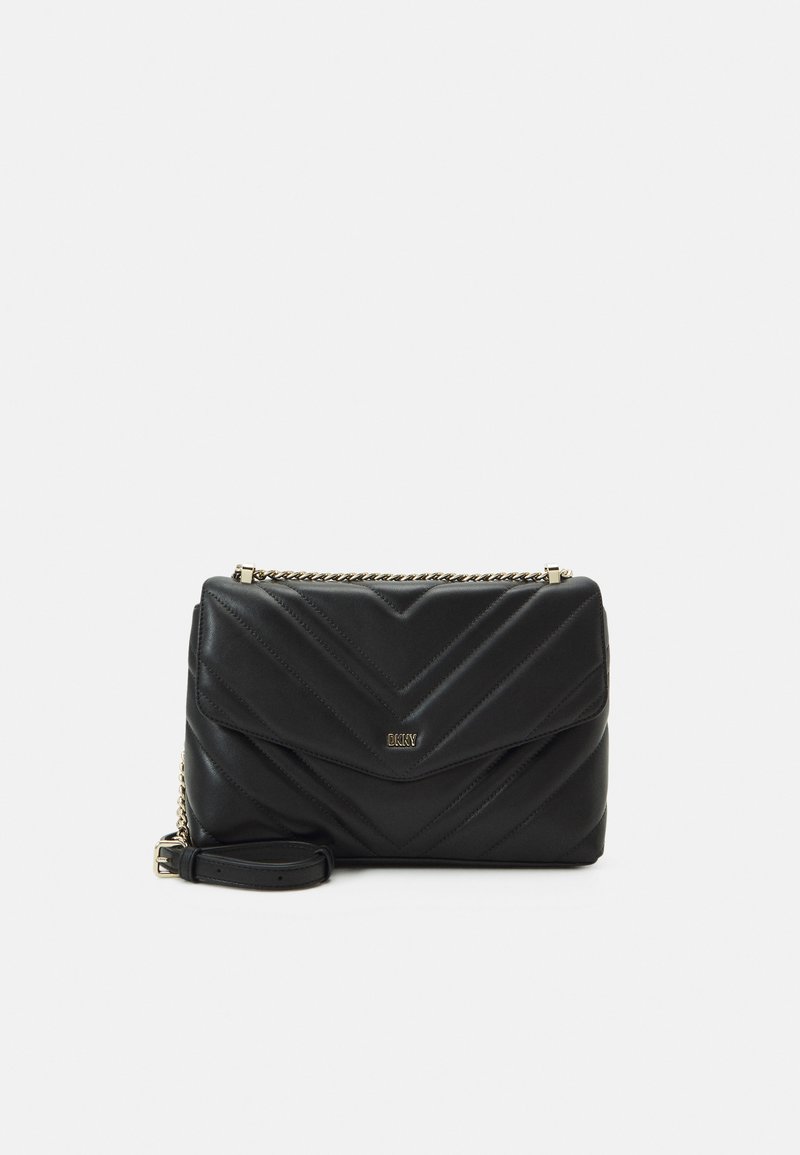 DKNY MADISON SHOULDER BAG Handbag black/goldcoloured/black Zalando.co.uk