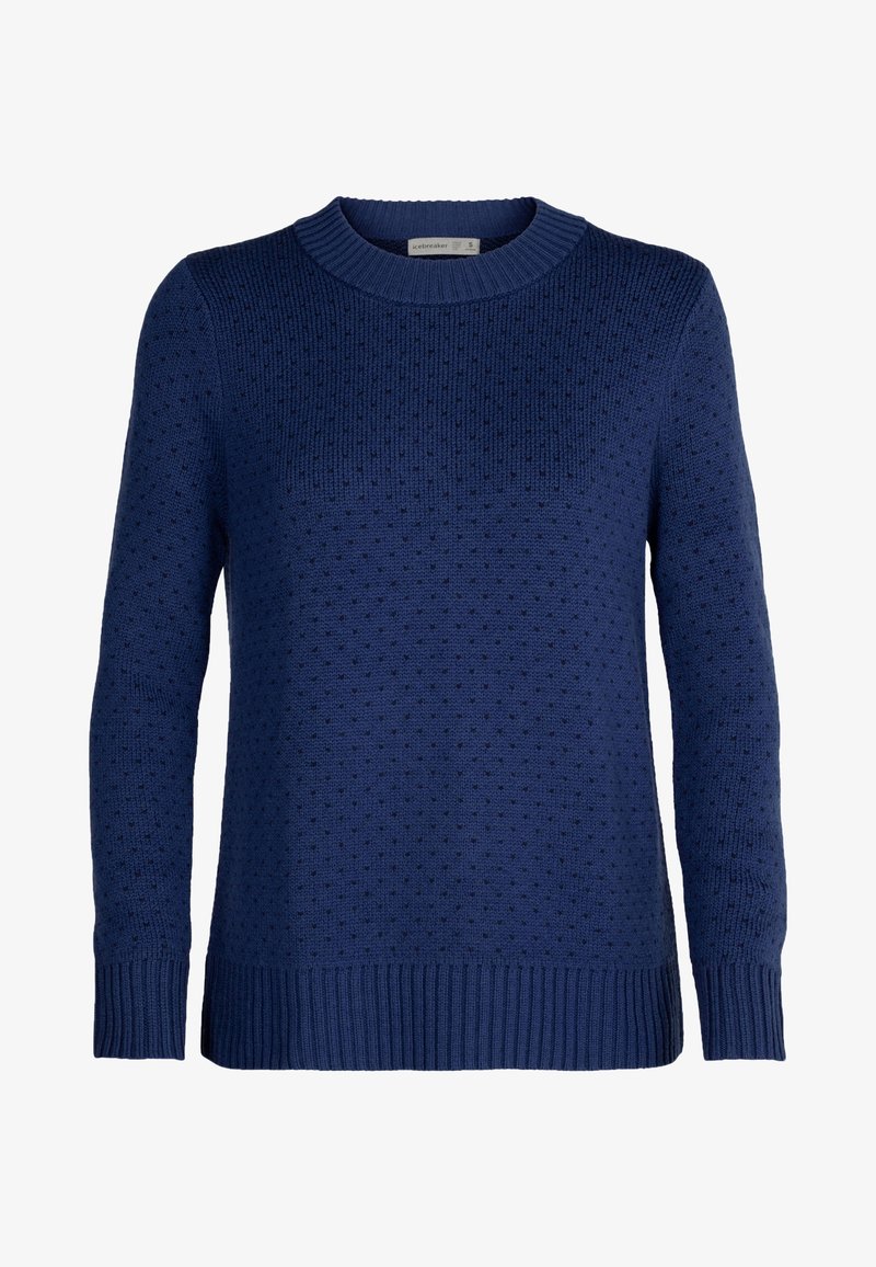 icebreaker Stickad tröja - blue