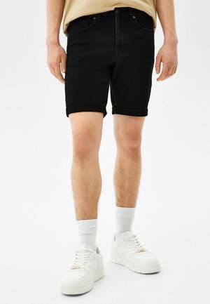 Shorts vaqueros - black