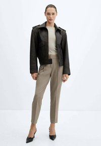 Mango Nohavice - brown