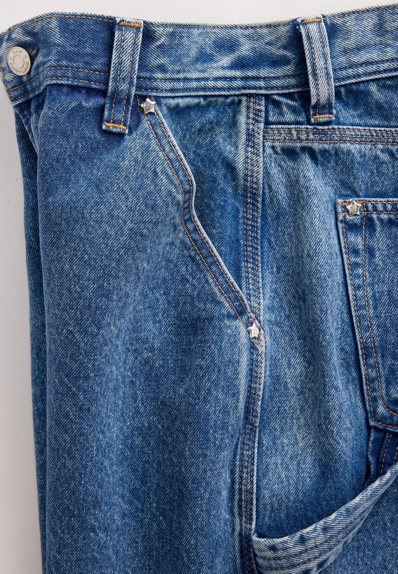 GAP GAP SANDY LIANG LOW RISE '90S LOOSE CARPENTER JEANS