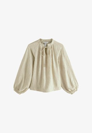Next, TIE NECK - Blusa - neutral