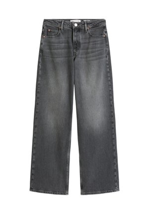 Marc O'Polo, DENIM TROUSERS, MODEL TOLVA, WIDE LEG - Jeans Relaxed Fit - dark grey