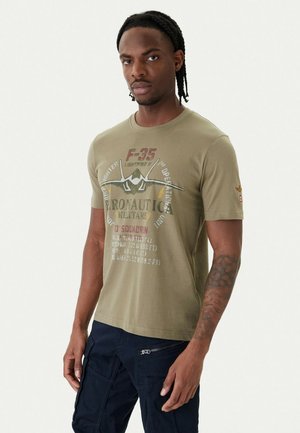LIGHTNING - T-shirt con stampa - verde