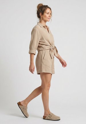 VENEZIA, MULES - Slip-on sandaler - beige