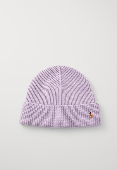 Polo Ralph Lauren SIGNATURE PONY WOOL BLEND BEANIE UNISEX - Pletena kapa - flower purple