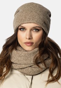 Vivisence SET - Sjaal - beige melange
