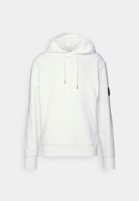 BADGE HOODIE - Melegítőfelső - bright white