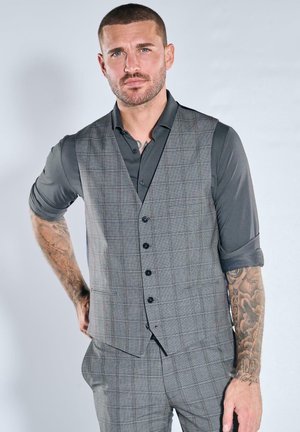 Anzugweste - dunkelgrau