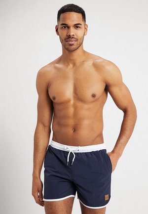 RETRO - Shorts da mare - navy/white