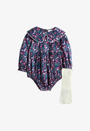 Next, REGULAR FIT - BLOOMER 2 PIECE SET - Body - navy blue ditsy