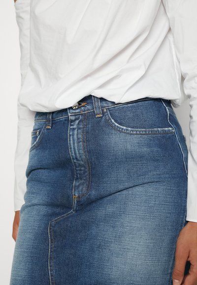 Dondup GONNA - Τζιν φούστα - blue