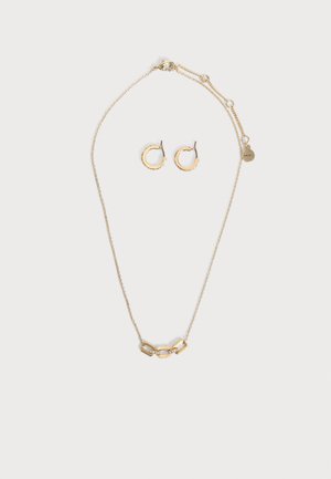 DKNY, BOX PAVE LINK SET - Náhrdelník - gold-coloured