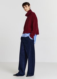 Calliope DOLCEVITA TINTA UNITA - Maglione - bordeaux chiaro