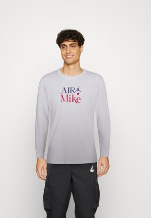 CREW - T-shirt à manches longues - white/mystic hibiscus