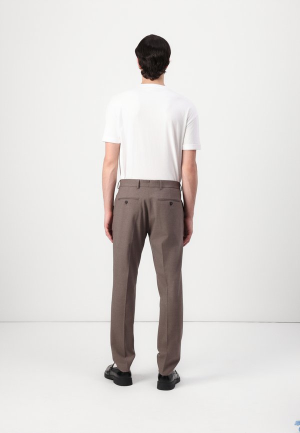 SLHSLIM THEO  LANO - Trousers - morel4