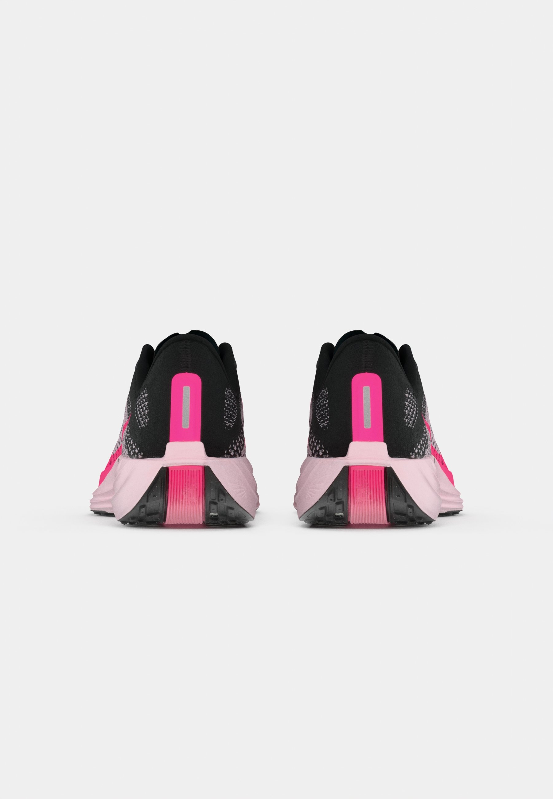 Nike Performance PEGASUS PLUS - Road running shoes - black/hyper