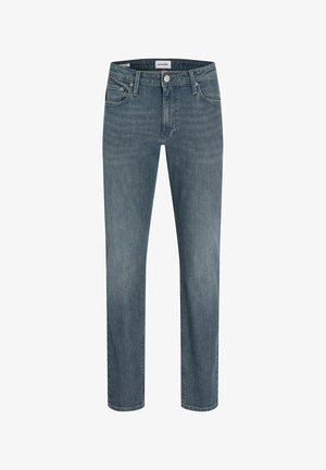 Jack & Jones, REGULAR FIT JEANS JJICLARK JJEVAN AM 113 REGULAR FIT JEANS - Jeans a sigaretta - blue denim