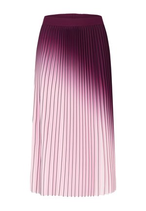 Morgan, MORGAN MORGAN MAXI PLEATED SKIRT - Gonna a campana - prune