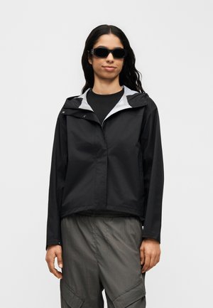 VOYAGE RAIN HOODED JACKET - Αδιάβροχο μπουφάν - black