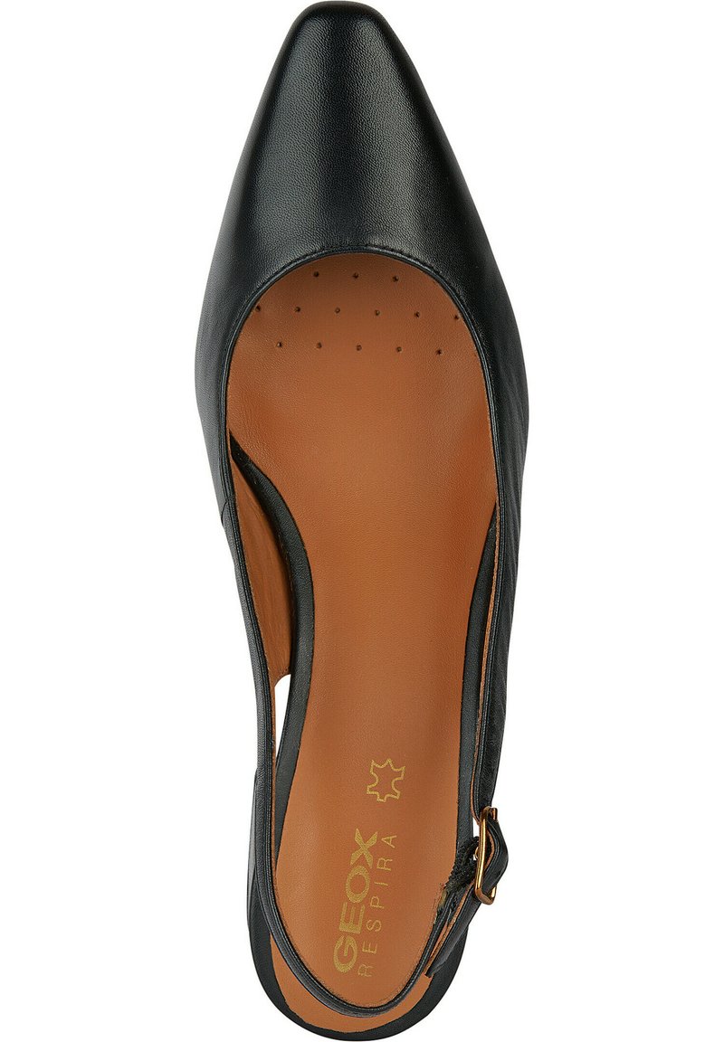 Geox D Coronilla A - Pompa Donna In Pelle Con Suola In Gomma