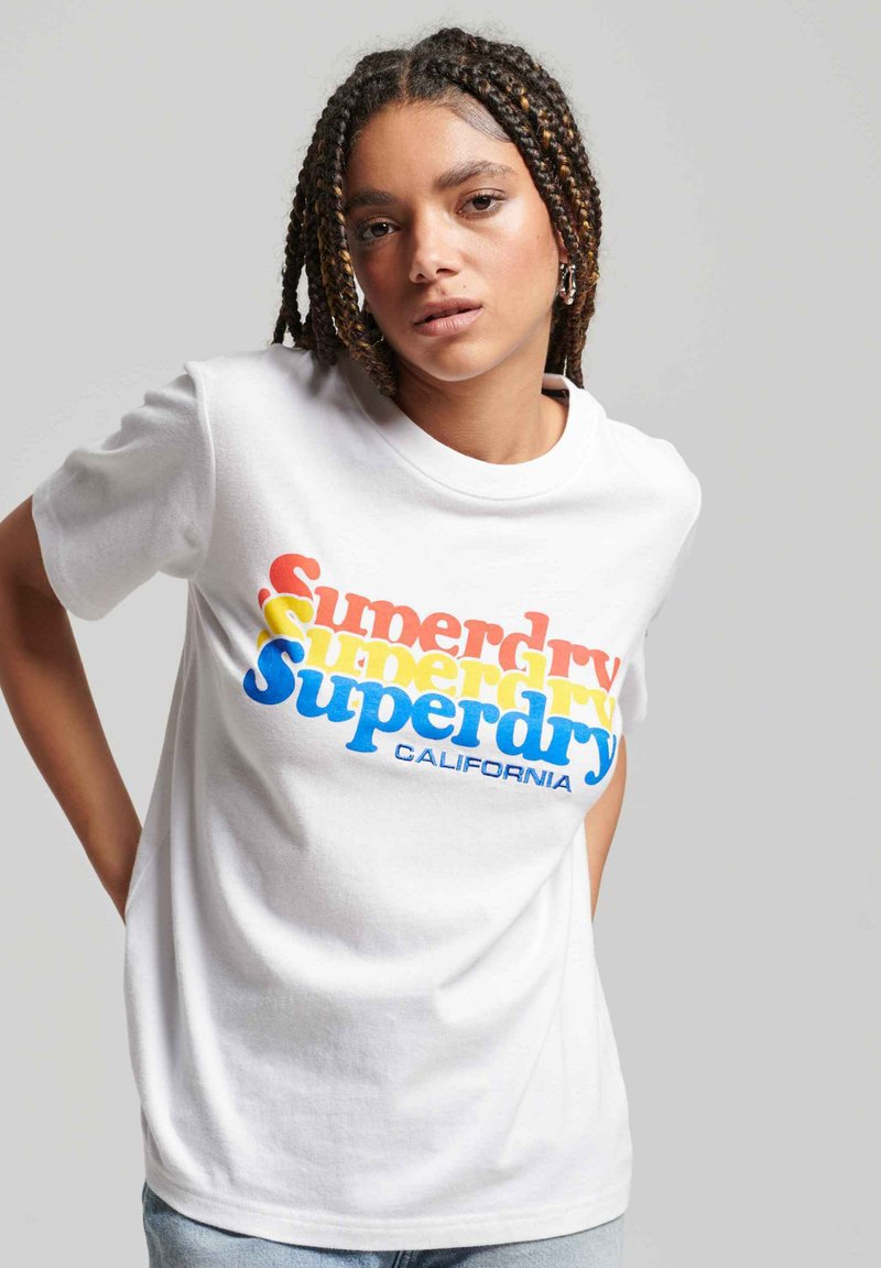 T-shirt Superdry Donna In Cotone, Manica Corta – Basic E Comoda