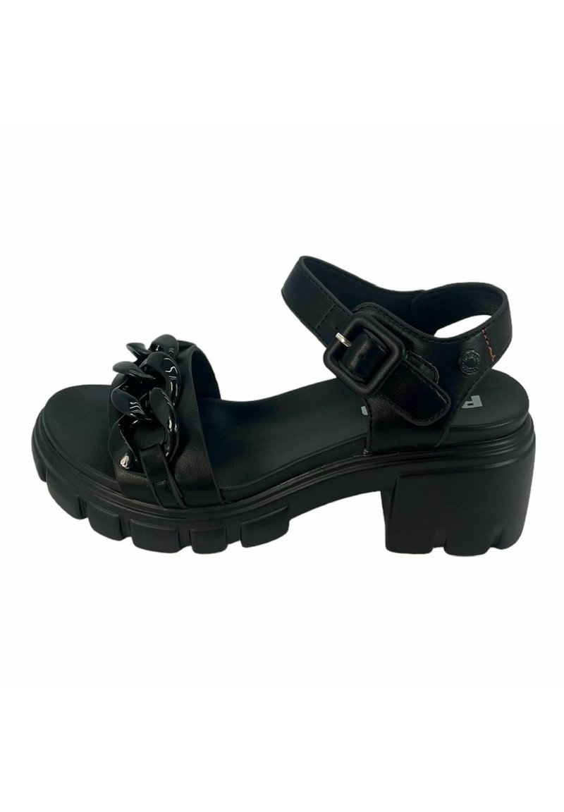 Refresh Sandalias con plataforma - nero